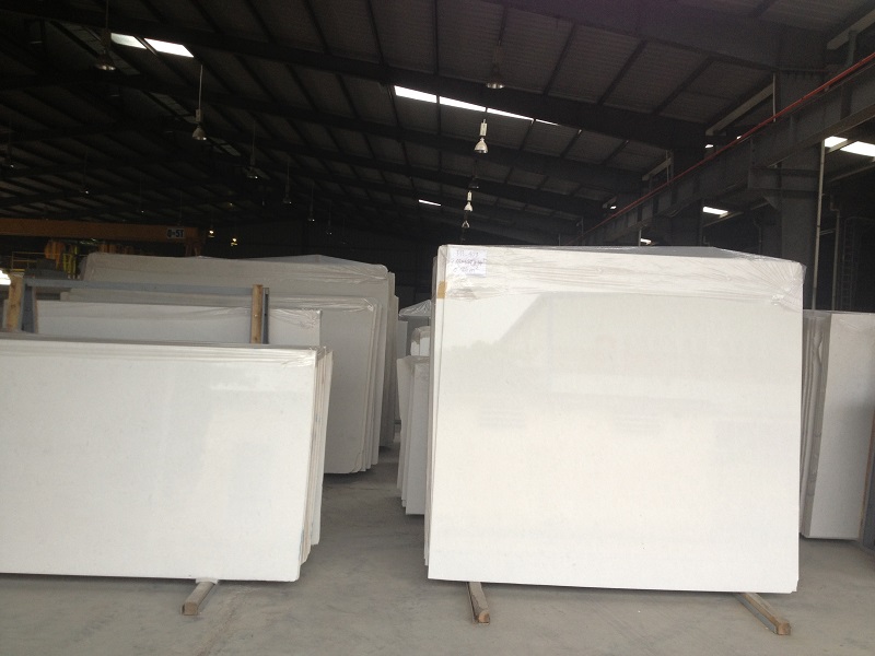 Pure White Marble Slab A 